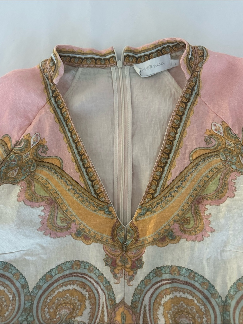 Zimmermann Maxine linen tunic *flawed - Picture 5 of 13
